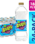 Splash Refresher Acai Grape Flavor Water Beverage 169 Fl Oz Plastic Bottles 24 Count