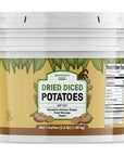 Unpretentious Dried Diced Potatoes 1 Gallon Soups Stews Food Storage Potatoes