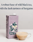 Rishi Tea London Fog Concentrate Beverage  USDA Certified Organic Black Tea and Bergamot EnergyBoosting  32 fl oz Carton 8 Servings Pack of 3