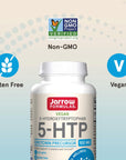 Jarrow Formulas 5-HTP - 60 Veggie Capsules - Supports Melatonin Production & Serotonin Synthesis - Dietary Supplement May Support Mental Health & Sleep - 60 Servings (Packaging may vary)