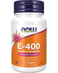 NOW Supplements, Vitamin E-400 IU Mixed Tocopherols, Antioxidant Protection*, 50 Softgels