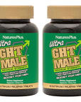 NaturesPlus Ultra GHT Male - 90 Extended Release Tablets, Pack of 2 - Maximum Strength Human Growth Hormone Boost for Men - Vegetarian, Gluten Free - 60 Total Servings