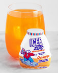 ICEE Zero Calorie Cherry Blue Raspberry Orange and Mango Liquid Water Enhancer Drink Mix Natural Flavor Drops Sugar Free 162 Fl Oz Concentrate 48 ml  4 Ultimate Variety Pack