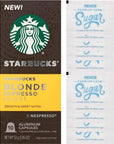 Blonde Espresso Roast Bundle by Prendere Includes One186 Oz of Blonde Pods Plus Prendere Exclusive Sugar Pack Enjoy 10 Sweet  Smooth Espresso Pods in One Box