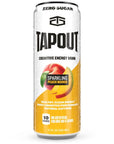 Tapout Energy Sparkling Peach Mango 12 oz Can Pack of 1