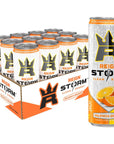 REIGN Storm Valencia Orange Fitness  Wellness Energy Drink 12 Fl Oz Pack of 12