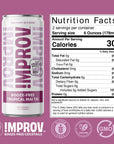 IMPROV BoozeFree Cocktails 12oz NonAlcoholic Beverage Mocktail Drink Mixer Vegan Gluten Free Zero Proof 4Pack Tropical Mai Tai