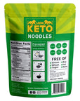 Lion Keto Noodles - 3 Pack | Fettuccine | Low Carb Pasta | Organic Pre-Cooked Zero Carb Pasta konjac shirataki Noodles Are Low Calorie, Gluten-Free, Paleo, Kosher & Vegan | Delicious Keto Pasta, (42oz) (3 Pack | Fettuccine)