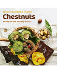 Ecomommeal Whole Roasted  Peeled Chestnuts A Bundle of 5 Packs 50g Each ReadytoEat Korean Snacks Sweet Baked Chestnuts No Additives No Preservative No Sugar Added Vegan LowCalorie