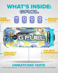 G Fuel aDrive Energy Drink, Sugar Free - 12 Pack