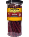 Tillamook Country Smoker Real Hardwood Smoked Sausages Pepperoni 152 Ounce Tall Jar 20 Count