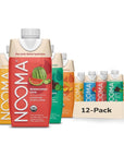 NOOMA Organic Electrolyte Sports Drink - Pack of 12 Sports Drinks (16.9oz)