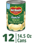 DEL MONTE FRESH CUT Whole New Canned Potatoes Canned Vegetables 12 Pack 145 oz Can