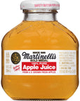 Martinellis Gold Medal 100 Apple Juice 10oz Glass Bottle Pack of 6 Total of 60 Oz