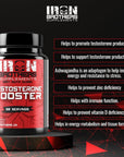 Testosterone Booster for Men - Estrogen Blocker - Supplement Natural Energy, Strength & Stamina - Lean Muscle Growth - Increase Male Performance