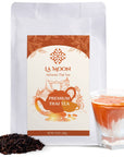 LA MOON TEA Premium Thai Tea Mix Powder  Assam Loose Leaf Tea Blend From Thailand for Original Hot or Iced Thai Tea Taste  Ideal for Bubble Tea  Milk Tea 705 oz