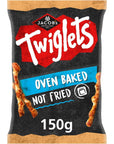 Jacobs Twiglets  Original 105g  Pack of 2