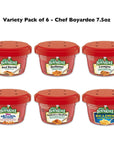 Chef Boyardee 75oz Variety Pack of 6 Mac  Cheese Beefaroni Ravioli Spaghetti and Meatballs Lasagna and ABC Microwave Meals Ready To Eat Meals Lunch Food Microwave Food Easy Meals