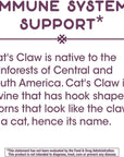 Nature's Way Standardized Cat's Claw Extract, 175 mg per serving, 60 Capsules