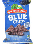 Garden of Eatin Blue Corn Tortilla Chips 100 Pound Pack of 1  Package May Vary