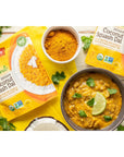 Tasty Bite Organic Coconut Squash Dal 10 Ounce Ready to Eat Microwavable Entree Vegan