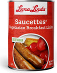 Loma Linda  PlantBased Meats Saucettes 15 oz 12 Pack