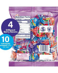 Colombina Bon Bon Bum Lollipops wBubble Gum Center Berry Explosion Mix Individually Wrapped Ideal for Party Favors and Gifts 1 Pack 10 Count