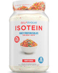 selfevolve's Isotein Isolate Protein Powder - Post Workout Recovery Protein Powder - 25g Whey Isolate Protein, 0g Added Sugar, 1g Fat (Fruity Cereal, 2lb)