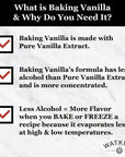 Watkins All Natural Original Gourmet Baking Vanilla, with Pure Vanilla Extract, 11 Fl Oz (Pack of 1) - Packaging May Vary