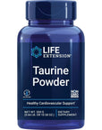 Life Extension Taurine Powder 750 mg - Pure Amino Acid Supplement for Heart, Liver, Nerve & Brain Health Support - Unflavored, Non-GMO, Gluten Free, Vegetarian - 382 servings, 10.58 Ounce