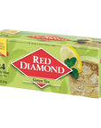 Red Diamond Green Tea Bags Family Size Tea Bags Delicious and Freshly Brewed Taste Heart Healthy Antioxidants 24 Count QuartSize Bags 6 Pack  144 Count