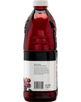 Amazon Brand  Happy Belly Grape Cranberry Juice from Concentrate Bottle 64 fl oz Pack of 1