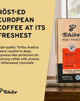 Tchibo Ground Coffee  Röst Frisch Röstmeister  Darkroasted Arabica Beans with Exquisite Aromas of Bittersweet Chocolate  Intensity 56 Acidity 16 Roast Level 6612 oz  Pack of 1