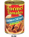 HORMEL Chicken Tamales Canned Tamales 15 Oz Pack of 12