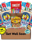 Hangry Kits Get Well Soon Gifts For Men And Women  Send A Get Well Soon Gift Basket Get Well Soon Care Package To An Unwell Friend Or Loved One In Hospital After Surgery  Recovery