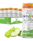 Oodles of Doodles 12 Pack Kids Still Water Still Tropical Healthy Fruit Juice Refreshing Drinks Low Sugar Low Calorie Creative Cans You Can Color Halal Kosher NONGMO Vegan 84 oz