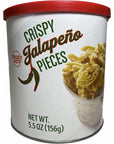 Trader Joes Crispy Jalapeno Pieces 55 Ounce Pack of 1