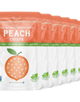 Nature’s Turn Freeze-Dried Fruit Snacks, Peach Crisps, Pack of 6 (0.53 oz Each)