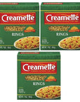 Creamette Pasta Rings Small 7 Ounce Box Pkg Of 3