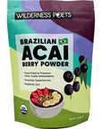 Wilderness Poets Organic Freeze Dried Acai Powder 16 Ounce  1 LB