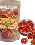 TXDYNLLK Dried Grapefruit SlicesDIY Snack for Sweet  Tart IcedHot Tea Crafts Decor No Sugar Added Perfect for Cocktails Cake Decoration Candle Crafts Festive Garlands 706oz200g