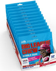 Big League Chew Curveball Cotton Candy Bubble Gum  Tasty Cotton Candy Delight  Ideal for Baseball Games Teams Concessions Parties and Beyond  Pack of 12 Bags 212oz Each