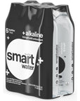 Smartwater alkaline with antioxidant 1L 6pk