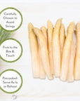 Roland Foods White Asparagus Spears 15 Ounce Can Pack of 3