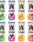 REIGN Storm Variety Pack - Fitness & Wellness Energy Drink - 12 Fl Oz ((Pack of 8))