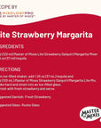 Master of Mixes Strawberry DaiquiriMargarita Lite Drink Mix Ready To Use 175 Liter Bottle 592 Fl Oz Pack of 3