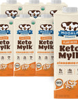 Mooala  Organic Cinnamon Roll Keto Mylk 1L Pack of 6  ShelfStable NonDairy GlutenFree SoyFree PlantBased Milk With  1g Carb per Serving