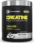 FORZAGEN Creatine Monohydrate Powder Unflavored, Micronized Creatine Powder for Muscle Gain for Men & Women, Creatina Monohidratada en Polvo, Creatina para Aumentar la Masa Muscular - 72 Servings