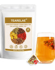 TEARELAE  Chrysanthemum Cassia Seed Tea  5g x 20 Counts  Burdock Root Goji Berry Honeysuckle Osmanthus  Combination Herbal Tea Bags